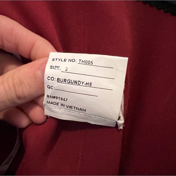 Thread Sweetheart Strapless Mermaid Dress - Picture 5 of 8